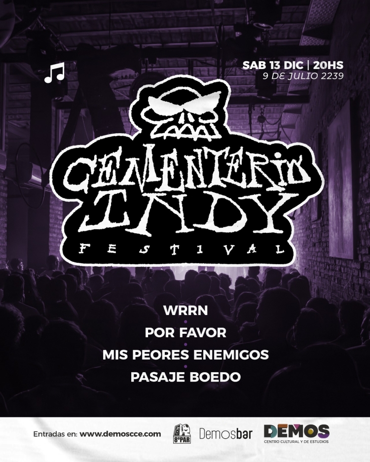 CEMENTERIO INDY FESTIVAL